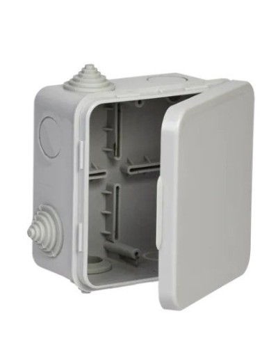 Коробка КМ 100х100х50 GENERICA (UKO31-100-100-050-K03-54G). Коробка распаячная для открытой проводки. GENERICA в Новошахтинске
