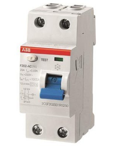 F202 AC-40/0,03 (2CSF202001R1400). Выключатель дифференциального тока (УЗО). ABB в Новошахтинске