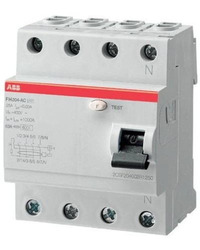FH204 AC-40/0,03 (2CSF204004R1400). Выключатель дифференциального тока (УЗО). ABB в Новошахтинске