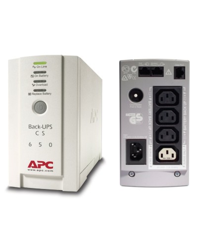 BK650EI APC Back-UPS 650 ВА. Источник бесперебойного питания. APC в Новошахтинске