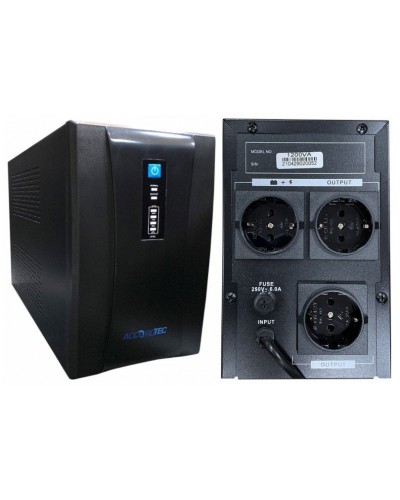 UPS-220/1200VA. Источник бесперебойного питания. AccordTec в Новошахтинске
