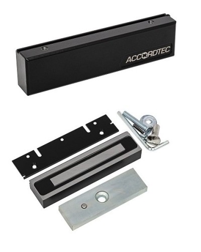 ML-200K-3 Premium Black с планкой. Замок электромагнитный. AccordTec в Новошахтинске
