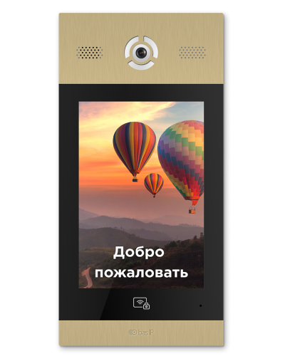 AA-14FB GOLD. Вызывная панель подъездного IP-домофона. BAS-IP в Новошахтинске