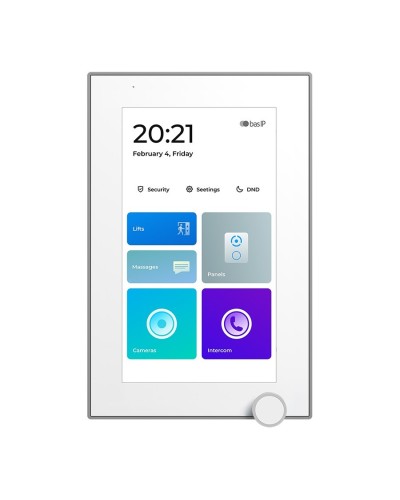 AZ-07LL WHITE. Монитор IP-видеодомофона цветной. BAS-IP в Новошахтинске