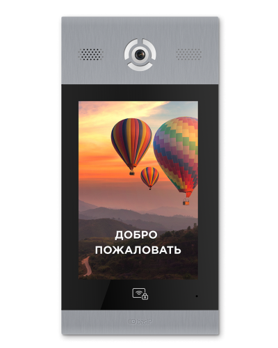 AA-14FB SILVER. Вызывная панель подъездного IP-домофона. BAS-IP в Новошахтинске