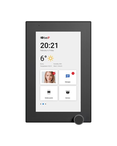 AZ-07L BLACK. Монитор IP-видеодомофона цветной. BAS-IP в Новошахтинске