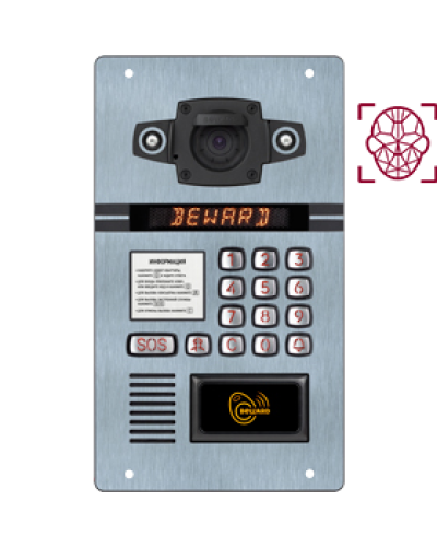 DKS15135 (2Мп, 2.1мм). Вызывная панель подъездного IP-домофона. Beward в Новошахтинске