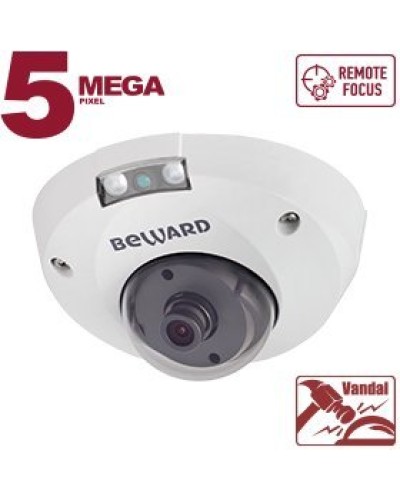 B5320DMR (8мм). Видеокамера IP купольная. Beward в Новошахтинске