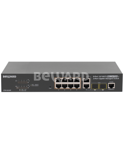 STW-822HP. Коммутатор 8-портовый. Beward в Новошахтинске