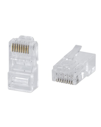 8P8C-C6(1.20)-FC (100 шт) (11081c). Разъем RJ-45. CABEUS в Новошахтинске