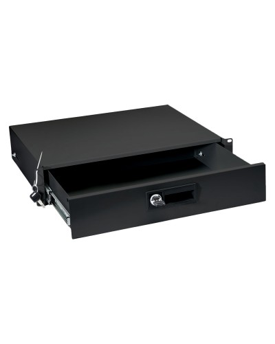 DRW-2U-BK (8637c). Ящик для документов 2U, глубиной 360 мм, цвет черный. CABEUS в Новошахтинске