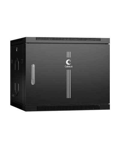 SH-05F-9U60/35m-BK (8611c). Шкаф телекоммуникационный 19 настенный 9U. CABEUS в Новошахтинске