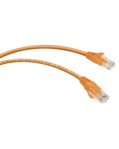 PC-UTP-RJ45-Cat.6-3m-OR (8701c), оранжевый. Патч-корд медный. CABEUS в Новошахтинске