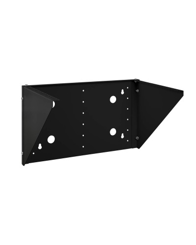 NC-6U-V-BK (12027c). Кронштейн настенный вертикальный 19 6U, цвет черный. CABEUS в Новошахтинске