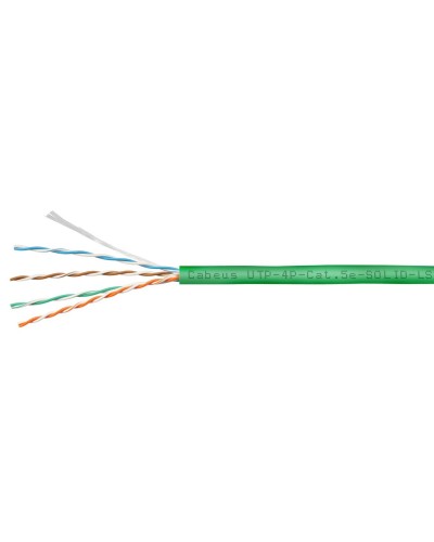 UTP-4P-Cat.5e-SOLID-LSZH-GN (9779c). Кабель «витая пара» (LAN) для структурированных систем связи. CABEUS в Новошахтинске