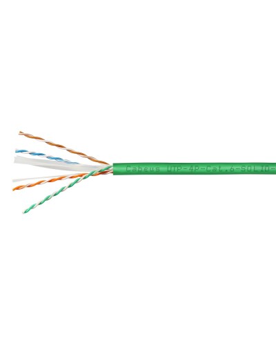 UTP-4P-Cat.6-SOLID-LSLTx-GN-100 (11139c-5). Кабель «витая пара» (LAN) для структурированных систем связи. CABEUS в Новошахтинске