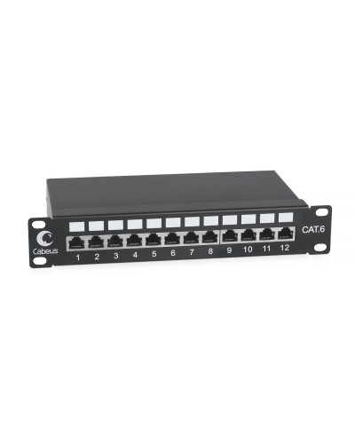PL-12-Cat.6 (7953c). Патч-панель 10. CABEUS в Новошахтинске
