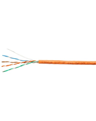UTP-4P-Cat.5e-SOLID-OR-100 (7253c-5). Кабель «витая пара» (LAN) для структурированных систем связи. CABEUS в Новошахтинске