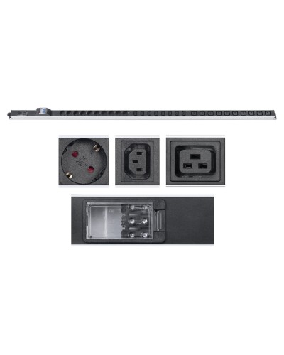 PDU-32-10S-10C19-8C13-B-T (9547c). Блок розеток. CABEUS в Новошахтинске