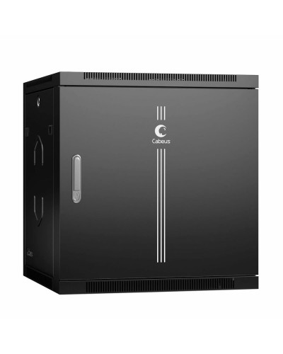 SH-05F-12U60/35m-R-BK (10757c). Шкаф телекоммуникационный 19 настенный 12U. CABEUS в Новошахтинске