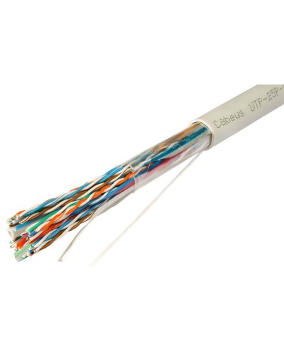 UTP-25P-Cat.5-IN-LSZH (10167c). Кабель «витая пара» (LAN) для структурированных систем связи. CABEUS в Новошахтинске