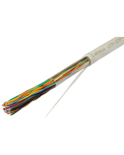 UTP-25P-Cat.5-IN (7281c). Кабель «витая пара» (LAN) для структурированных систем связи. CABEUS в Новошахтинске
