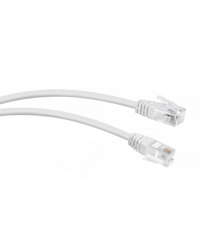 PC-TEL-RJ12-0.5m (7886c), белый. Патч-корд медный. CABEUS в Новошахтинске