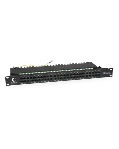 PL-50-TEL-Dual (7003c). Патч-панель 19. CABEUS в Новошахтинске