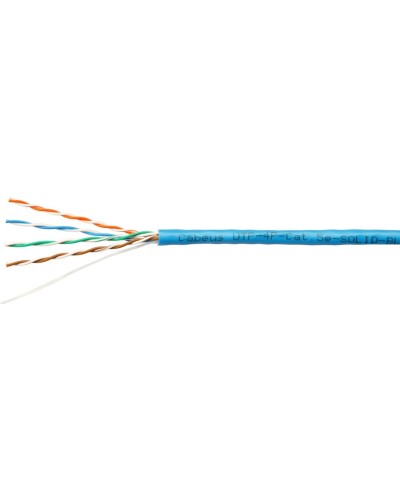 UTP-4P-Cat.5e-SOLID-BL-100 (7248c-5). Кабель «витая пара» (LAN) для структурированных систем связи. CABEUS в Новошахтинске