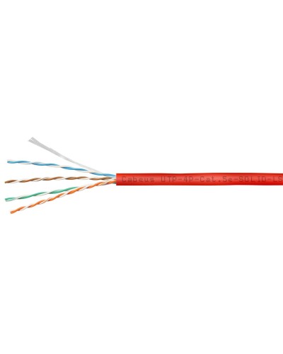 UTP-4P-Cat.5e-SOLID-LSZH-RD (9778c). Кабель «витая пара» (LAN) для структурированных систем связи. CABEUS в Новошахтинске