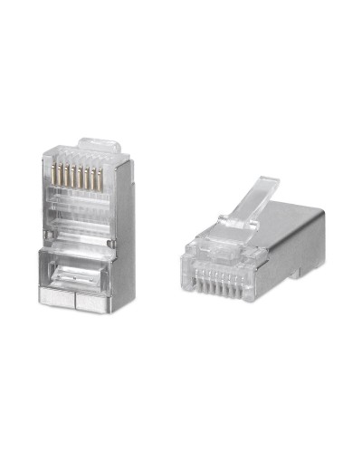 8P8C-SH (100 шт) (7010c). Разъем RJ-45. CABEUS в Новошахтинске