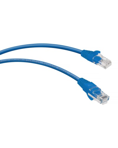 PC-UTP-RJ45-Cat.5e-0.3m-BL-LSZH (9527c), синий. Патч-корд медный. CABEUS в Новошахтинске