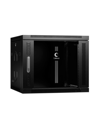 SH-05F-9U60/60-BK (8589c). Шкаф телекоммуникационный 19 настенный 9U. CABEUS в Новошахтинске