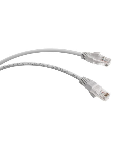 PC-UTP-RJ45-Cat.6-1.5m-LSZH (8878c), серый. Патч-корд медный. CABEUS в Новошахтинске