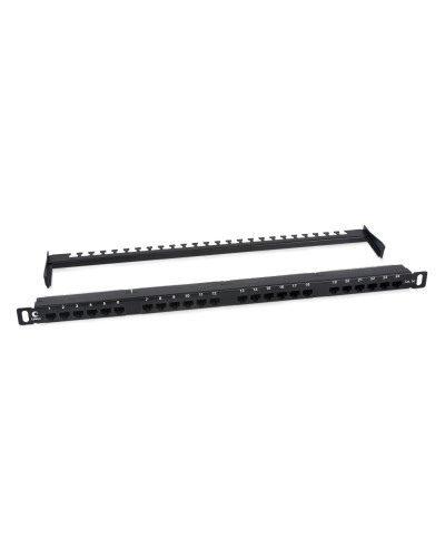 PLHD-24-Cat.5e-Dual-180-0,5U (9663c): Патч-панель 19" в Новошахтинске