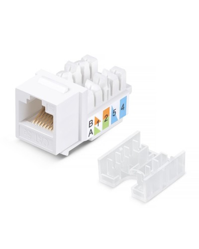 KJ-RJ45-Cat.5e-90-SW (10100c): Вставка Keystone Jack RJ-46 в Новошахтинске