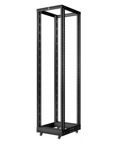 RA-45U-1000-BK (10161c). Открытая стойка 19, 45U, двухрамная, усиленная, цвет черный. CABEUS в Новошахтинске