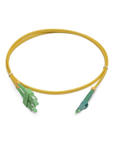 FOP(d)-9-LC/APC-SC/APC-1,5m (8282c). Патч-корд оптический. CABEUS в Новошахтинске