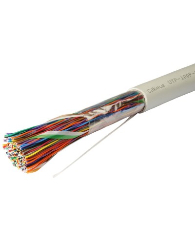 UTP-100P-Cat.3-IN (7284c). Кабель «витая пара» (LAN) для структурированных систем связи. CABEUS в Новошахтинске