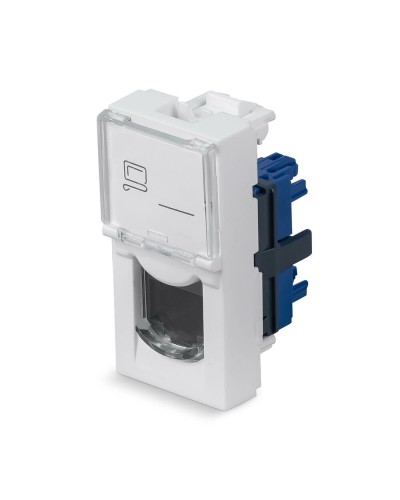 KJ-RJ45-Cat.6-180T-FP-L-22,5 (11840c): Вставка Keystone Jack RJ-45 в Новошахтинске
