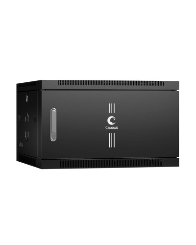 SH-05F-6U60/35m-BK (8609c). Шкаф телекоммуникационный 19 настенный 6U. CABEUS в Новошахтинске