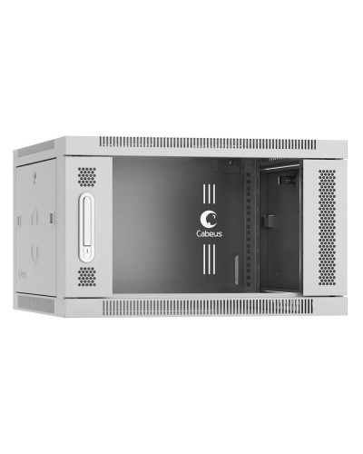 SH-05F-6U60/60 (7063c). Шкаф телекоммуникационный 19 настенный 6U. CABEUS в Новошахтинске