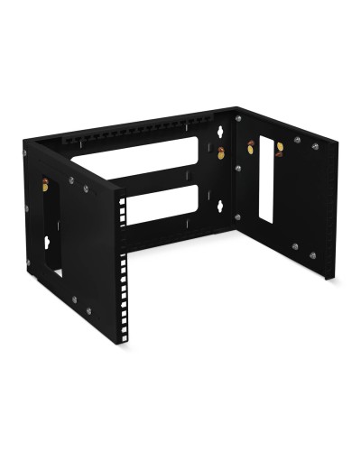 NC-6U-BK (11380c). Кронштейн настенный 19 6U, цвет черный. CABEUS в Новошахтинске