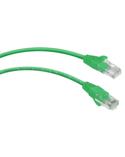 PC-UTP-RJ45-Cat.5e-0.5m-GN (7667c), зелёный. Патч-корд медный. CABEUS в Новошахтинске