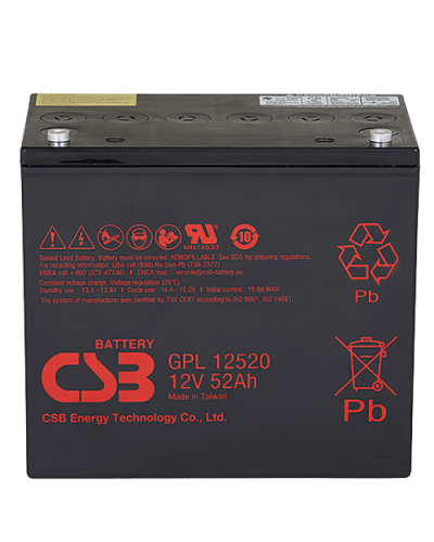 CSB GPL 12520. Аккумулятор герметичный свинцово-кислотный. CSB в Новошахтинске