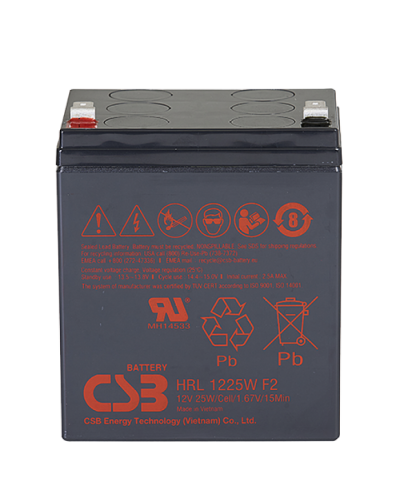 CSB HRL 1225W. Аккумулятор герметичный свинцово-кислотный. CSB в Новошахтинске
