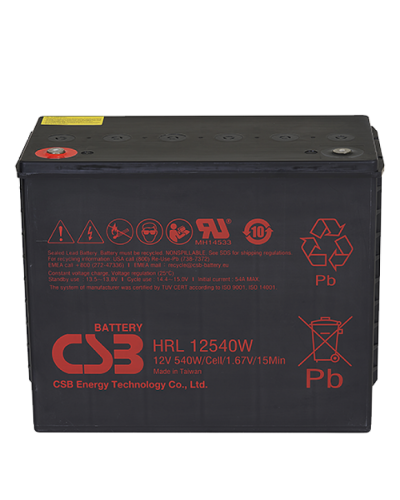 CSB HRL 12540W FR. Аккумулятор герметичный свинцово-кислотный. CSB в Новошахтинске