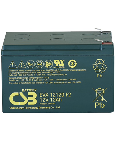 CSB EVX 12120. Аккумулятор герметичный свинцово-кислотный. CSB в Новошахтинске