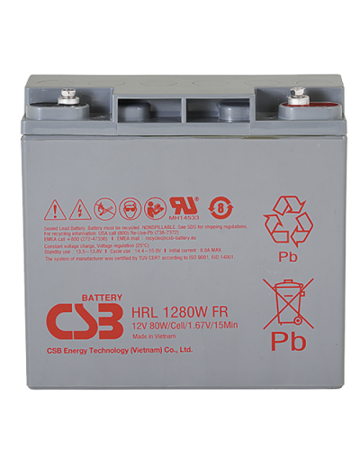 CSB HRL 1280W FR. Аккумулятор герметичный свинцово-кислотный. CSB в Новошахтинске