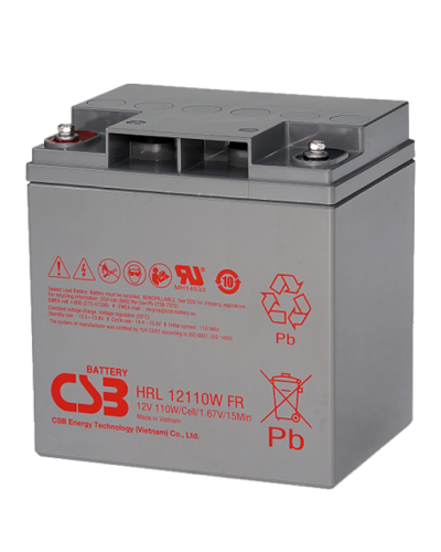 CSB HRL 12110W FR. Аккумулятор герметичный свинцово-кислотный. CSB в Новошахтинске